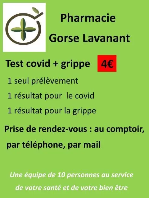 Test covid + grippe Test covid + grippe